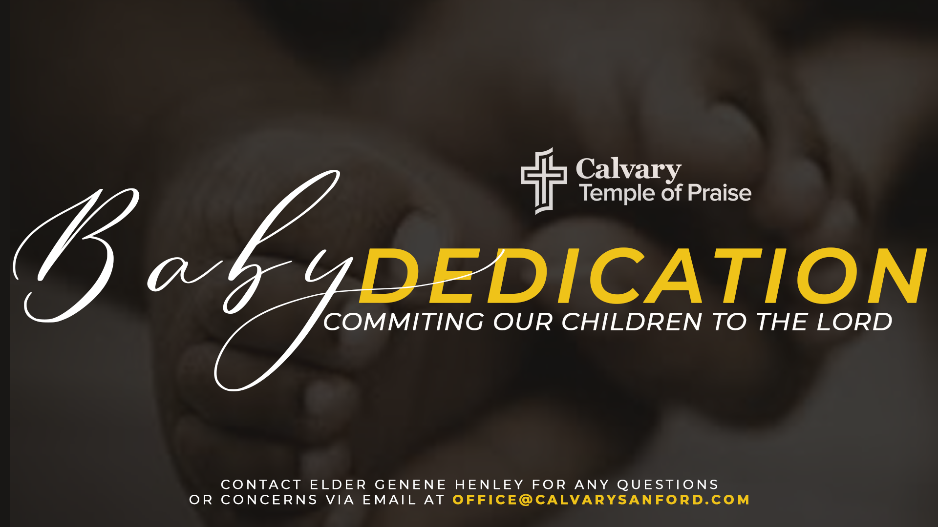 baby dedication